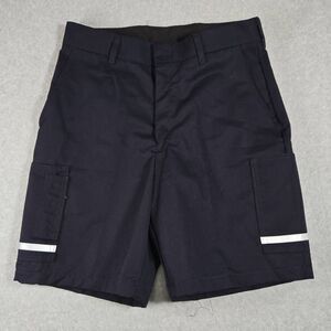 NWT Fedex Cargo Shorts Mens 34 R NAVY BLUE VF IMAGEWEAR Workwear Reflective